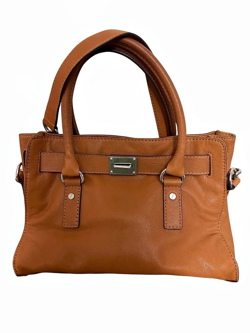 Michael Kors Hamilton Brown Shoulder Bag